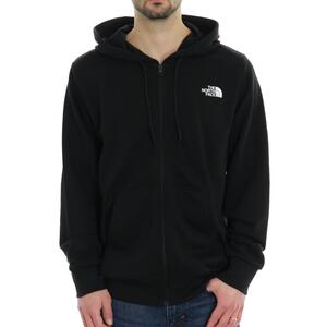 FELPA ZIP SIMPLE DOME THE NORTH FACE NERO